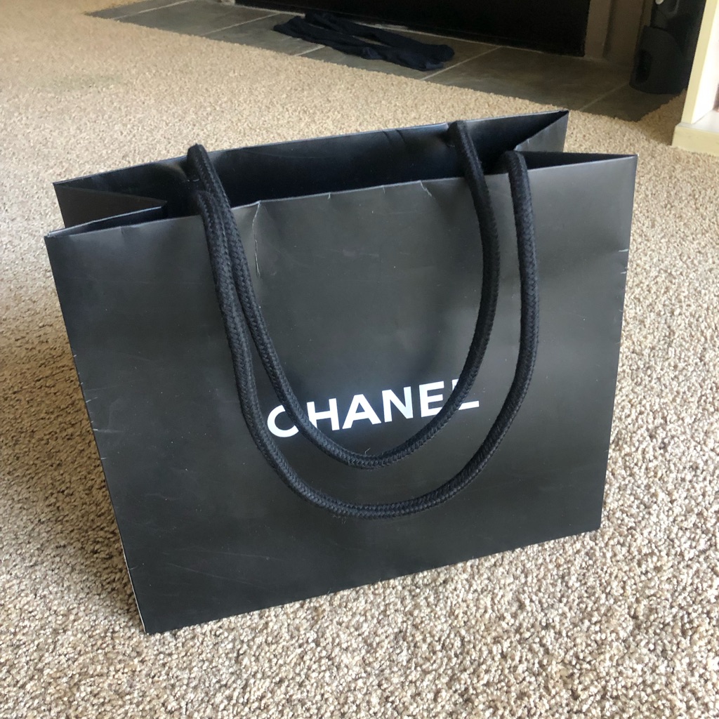 Chanel Paper Shopping Bag